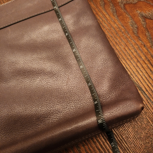 🔥 Vince Camuto Slate Grey Leather CrossBody Bag - Picture 10 of 10